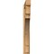 Ekena Millwork Merced Block Rough Sawn Outlooker, Western Red Cedar, 6"W x 38"D x 46"H OUT06X38X46MRC05RWR - alternate 4